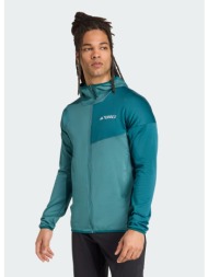 adidas terrex xperior climawarm light fleece hooded jacket (9000242916_88538)