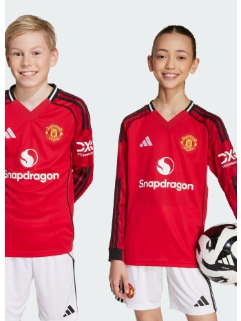 adidas manchester united 25/26 long sleeve home jersey ki
