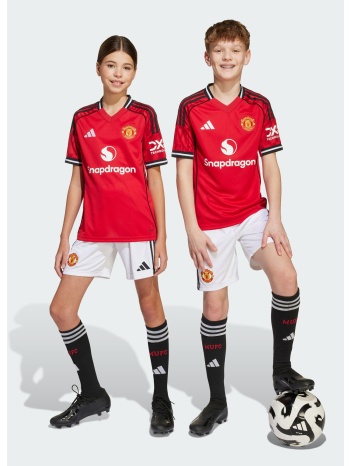 adidas manchester united 25/26 home shorts kids