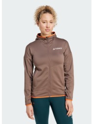 adidas terrex xperior climawarm light fleece hooded jacket (9000239393_66167)