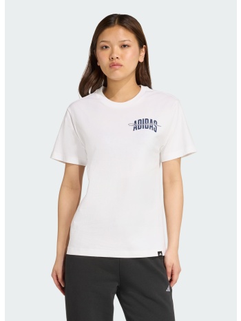 adidas sportswear w collegiate graphic tee (9000249669_1539)