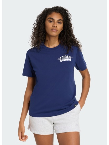 adidas sportswear w collegiate graphic tee (9000249670_5123)