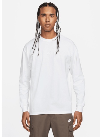 nike sportswear premium essentials ανδρική μπλούζα μακρύ