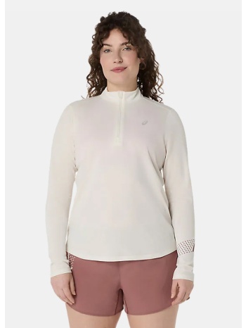 asics performance icon 1/2 zip ls top t-shirt wome