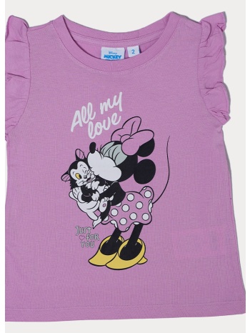 up std-di mickey kid girl t-shirt cotton minnie