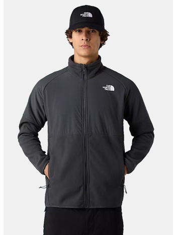 the north face m glacier hvwt fz jkt asphg/as
