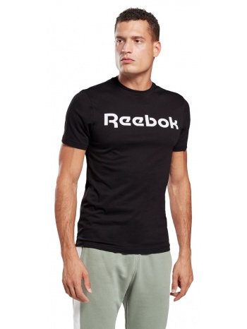 reebok sport graphic series linear logo tee gj0136 μαύρο σε προσφορά