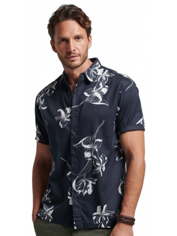 superdry d2 ovin vintage hawaiian s/s shirt m4010620a-cp7 σε προσφορά
