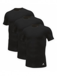 adidas active core cotton shirts crew neck t-shirt 3pk 4a1m04-000 μαύρο