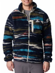 columbia winter pass print full zip fleece 1866565a-465 πολύχρωμο