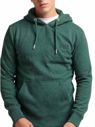 superdry essential logo hoodie m2013110a-20e πράσινο