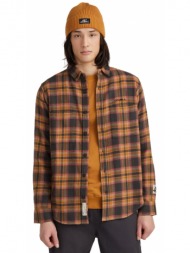 o`neill trvlr series flannel check shirt 2650025-37522 πορτοκαλί