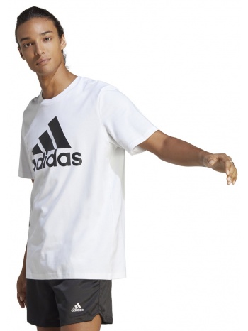 adidas sportswear m bl sj t ic9349 λευκό