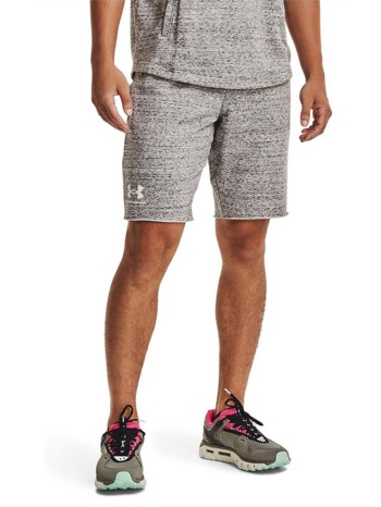 under armour rival terry short 1361631-112 λευκό