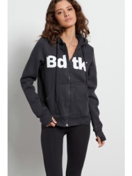 bodytalk bdtkcl w zip sweaters 1212-900522-00503 ανθρακί
