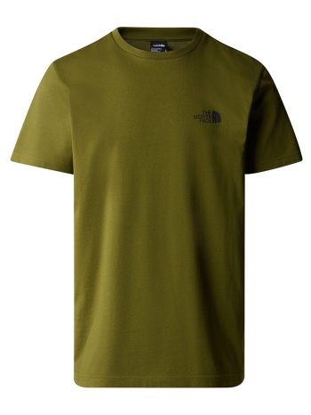 the north face m s/s simple dome tee nf0a87ngpib-pib λαδι