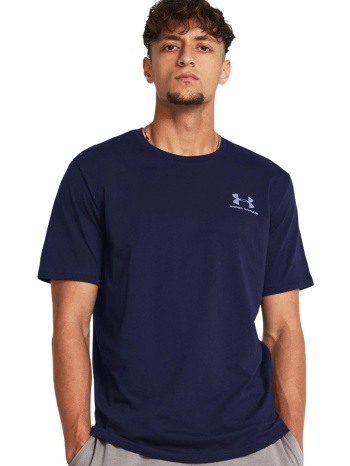 under armour sportstyle lc ss 1326799-410 μπλε