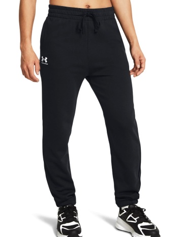 under armour rival terry jogger 1382735-001 μαύρο