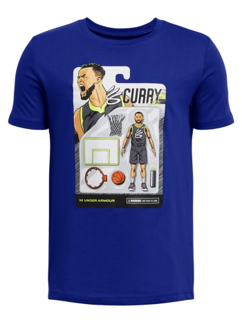 under armour curry animated tee 1 1383860-400 ρουά
