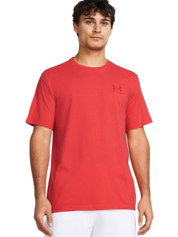 under armour sportstyle lc ss 1326799-814 κόκκινο
