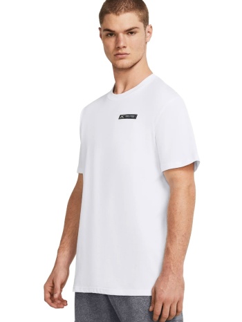 under armour hw armour label ss 1382831-100 λευκό