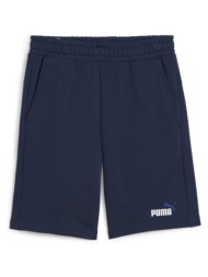 puma ess+ 2 col shorts 10` 586766-14 μπλε