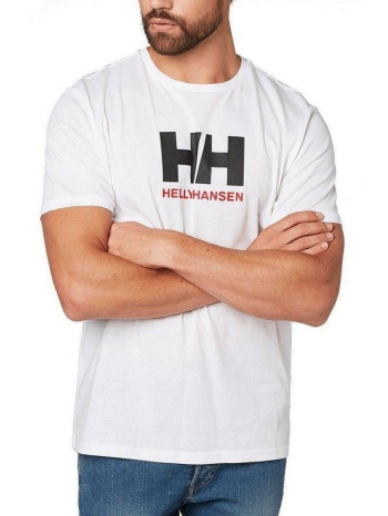helly hansen hh logo t-shirt 33979-001 λευκό