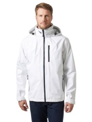helly hansen crew hooded jacket 2.0 34443-001 λευκό