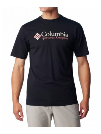 columbia csc basic logo short sleeve 1680053-027 ανθρακί