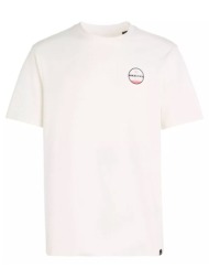 o`neill jack backprint t-shirt 2850210-11010 λευκό