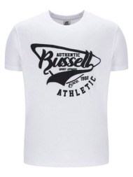 russell athletic a4024-1-001 λευκό