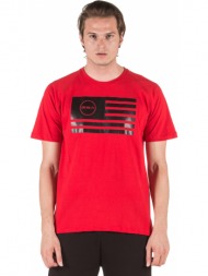 gsa superlogo t-shirtcolor edition 17-19036-red flag κόκκινο