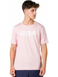gsa organic plus printed t-shirt 17-17120-12 pink ροζ