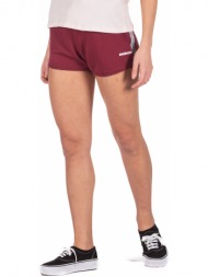 emerson athletic sweat shorts 191.ew26.42-raspberry μπορντό