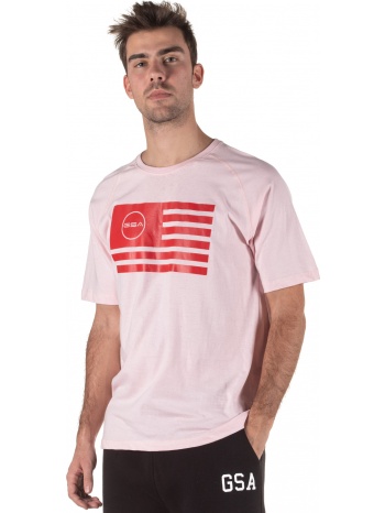 gsa superlogo t-shirtcolor edition 17-19035-pink flag ροζ σε προσφορά