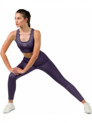 gsa gear plus compresion leggings with pocket r3 1721107005-purple μωβ