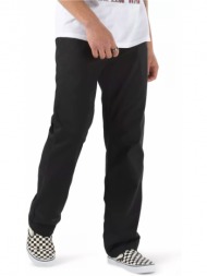 vans authentic chino relaxed trousers vn0a5fj8blk-blk μαύρο