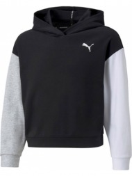 puma modern sports hoodie g 589214-01 μαύρο