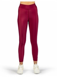 gsa up _ fit glow full length leggings 1722001-cherry red μπορντό