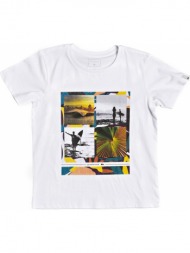 quiksilver boy`s younger years t-shirt eqkzt03368-wbb0 λευκό
