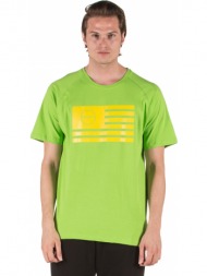 gsa superlogo t-shirtcolor edition 17-19037-light green flag πράσινο