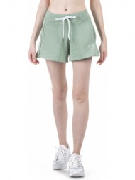 gsa organic cotton 3/4 shorts (f. terry) 1721009002-mint οινοπνευματί
