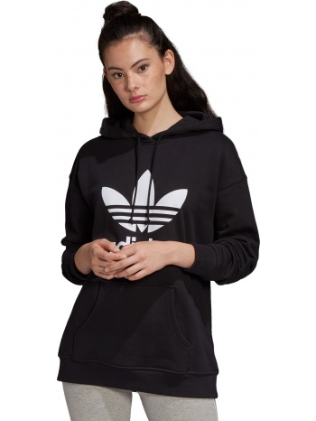 adidas originals adicolor trefoil hoodie fm3307 μαύρο σε προσφορά