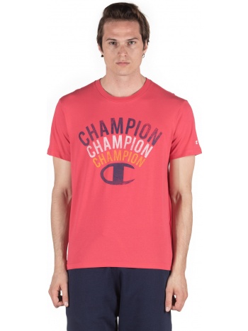 champion men`s t-shirt 214313-ps120 κόκκινο