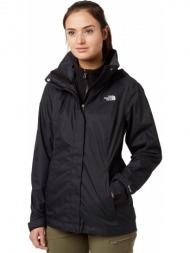 the north face w evolve ii triclimate jacket nf00cg56kx7-kx7 μαύρο