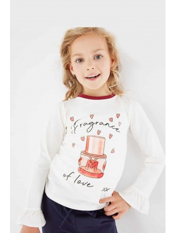 παιδική μακρυμάνικη μπλούζα με λεπτομέρειες βολάν mexx  σε προσφορά