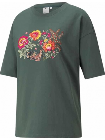 γυναικεία κοντομάνικη μπλούζα puma - x liberty graphic σε προσφορά