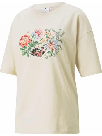 γυναικεία κοντομάνικη μπλούζα puma - x liberty graphic σε προσφορά