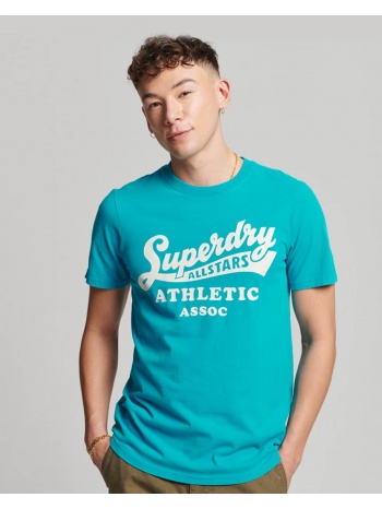 ανδρική κοντομάνικη μπλούζα superdry - d2 ovin vintage home σε προσφορά