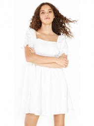 γυναικείο φόρεμα με φουσκωτά μανίκια glamorous - ck6608